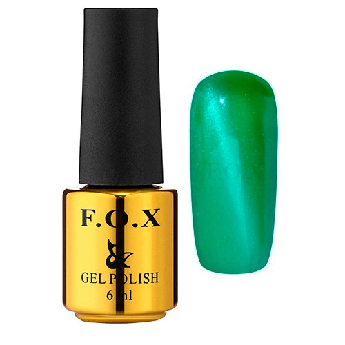 F.O.X gel-polish gold Cat eye 005, 6 ml
