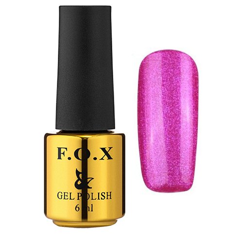 F.O.X gel-polish gold Pigment 123, 6 ml