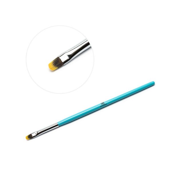 Beveled brush for Chinese painting (blue)