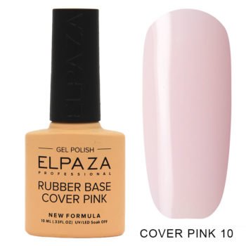 ELPAZA, BASE Rubber, COVER PINK №10, 10 мл.