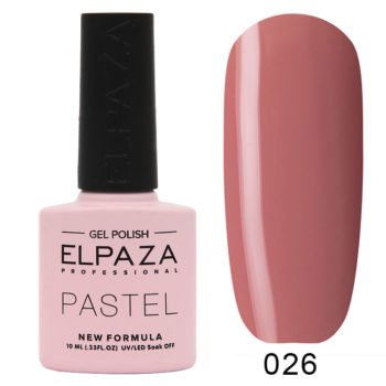 ELPAZA, Гель-лак PASTEL №26 Пралине