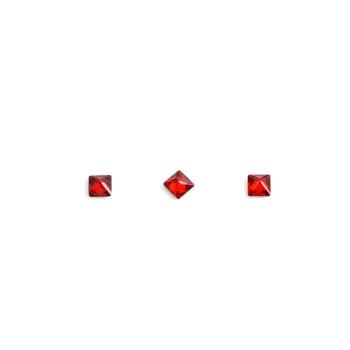 Кристаллы для объемной инкрустации "TNL" - принцесса №1 (рубиновый) (10 шт./уп)