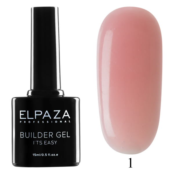 ELPAZA, Builder Gel it’s easy № 01