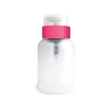 TNL Пластиковый дозатор (160 мл.) розовый ободок 9-15
