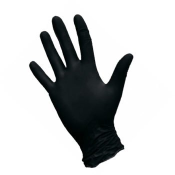 Перчатки "TNL" нитриловые S - черные (1 пара)